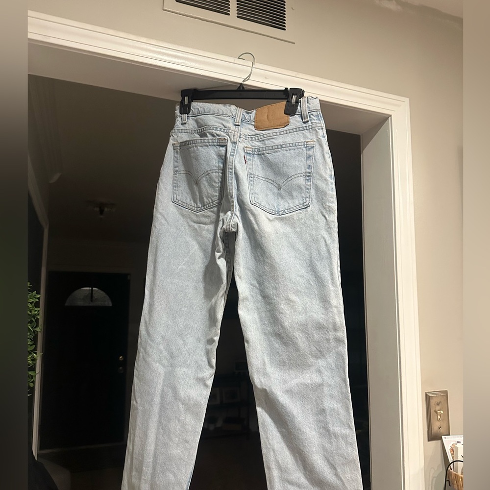 Levi's Light Blue Ankle & Cropped Jeans